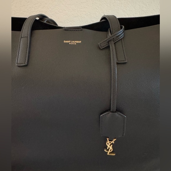 Saint Laurent Black Tote Bag - Picture 3 of 11
